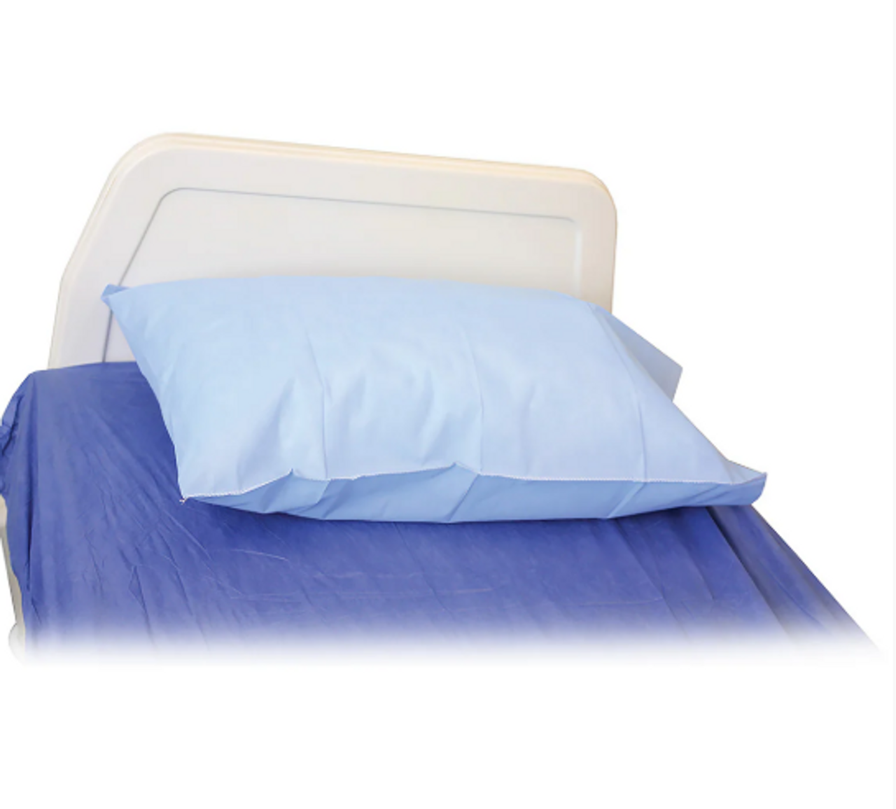 Haines® Disposable Pillowcases With Flap - Light blue - 75cm x 50cm - SMS 40gsm - BOX 200