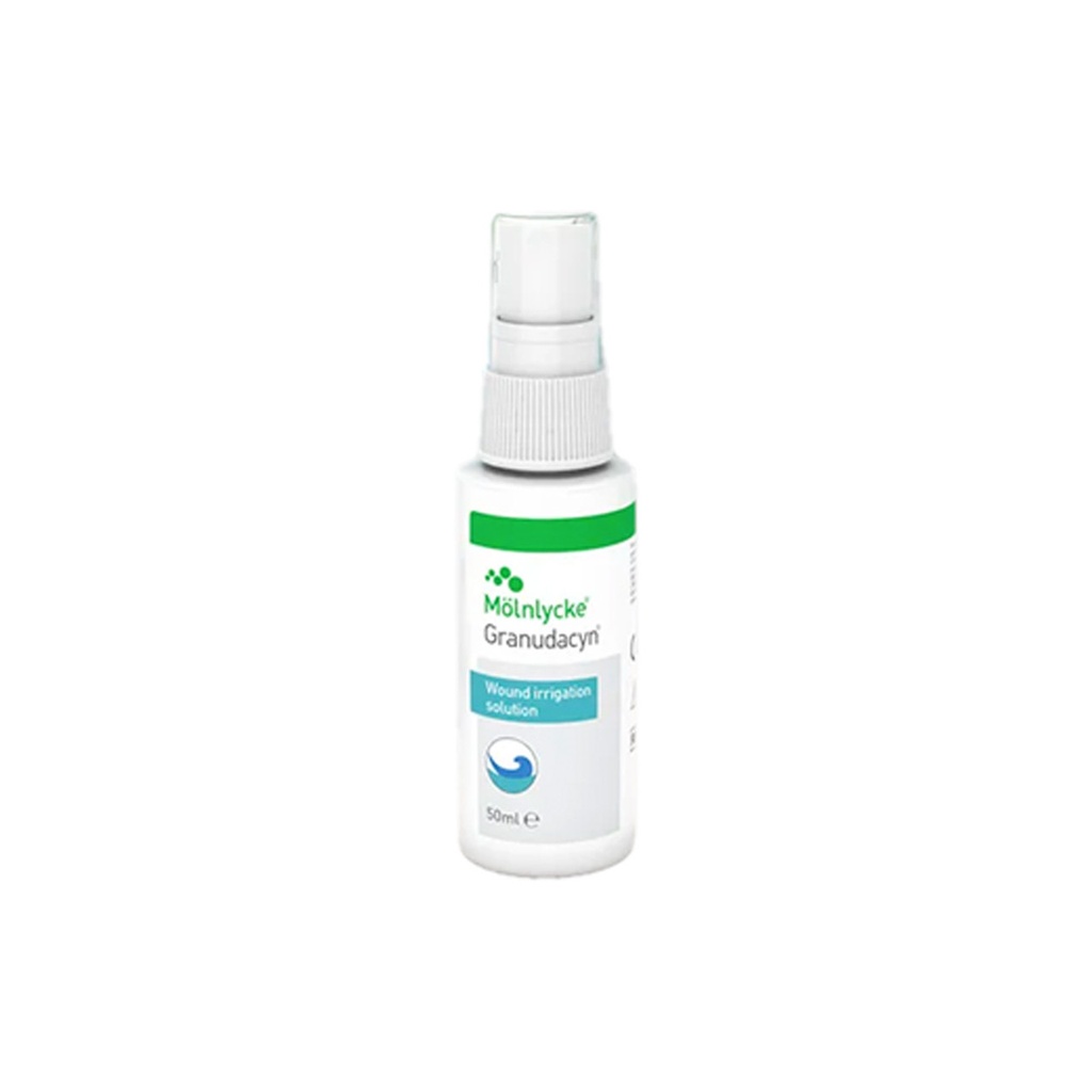 Granudacyn Wound Irrigation Solution Spray 50ml