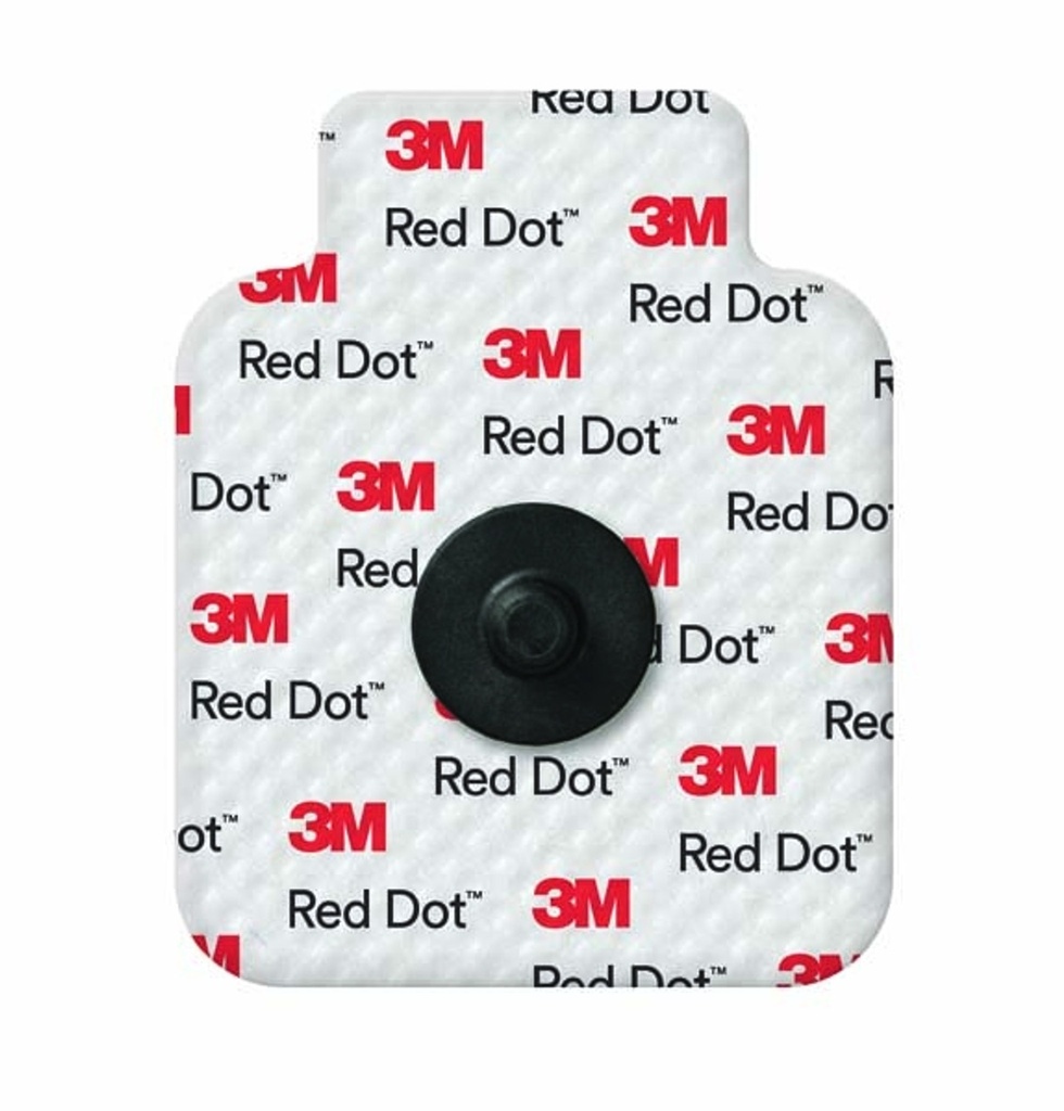 3M 26603 ECG Electric Red Dot Repositionable 3'(600pcs)