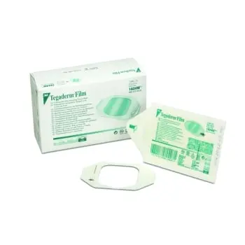 3M Tegaderm Transparent Film Waterproof Dressing 6 x 7cm (1624W)