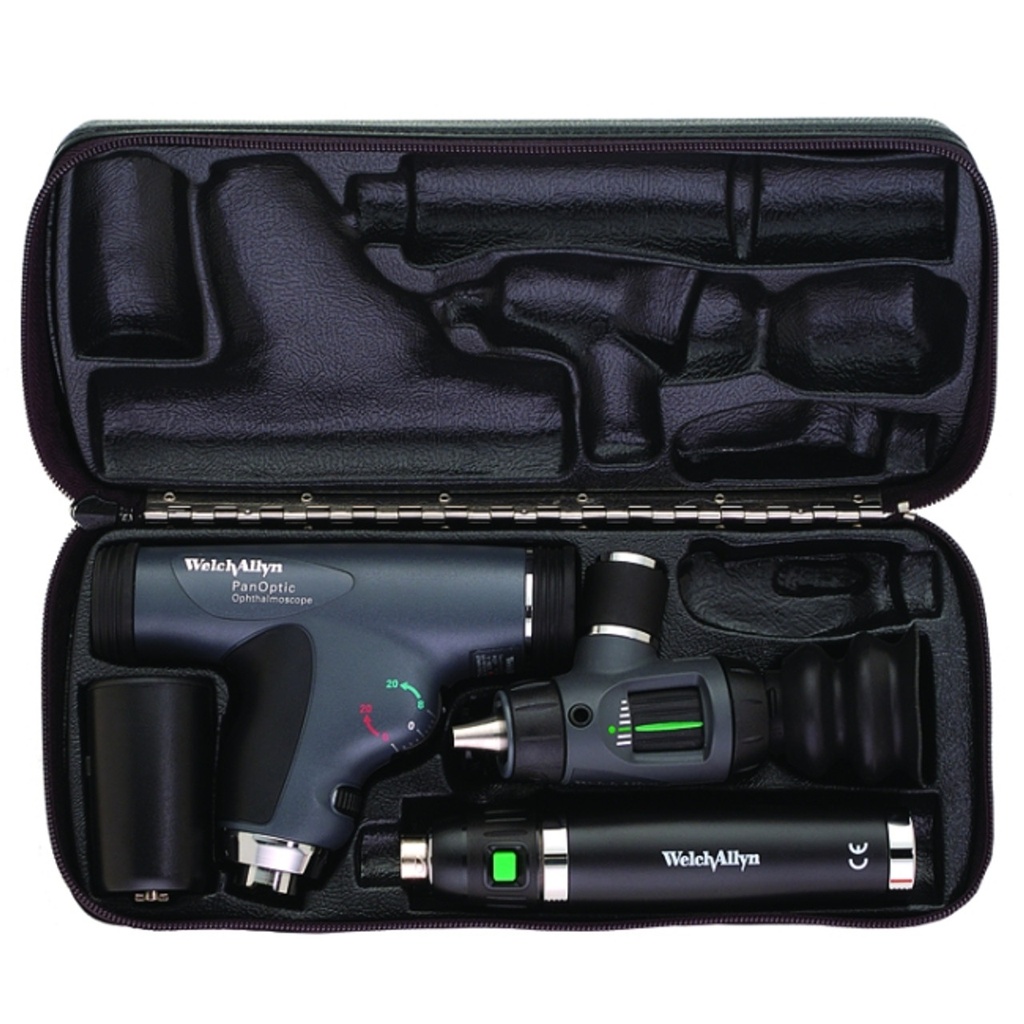 Welch Allyn 3.5V LED Li-ion PanOptic MacroView Diagnostic Set