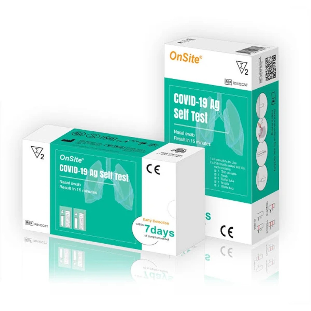Onsite CTK Covid-19 Antigen Rapid Test - Self Test - 2 Pack