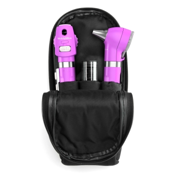 [SMS2871PUR] Welch Allyn Pocket LED Diagnostic Set – Plum (Otoscope and Ophthalmoscope)