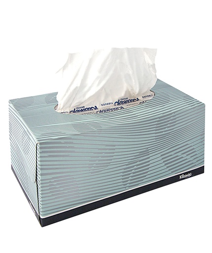 [945] Kleenex Facial Tissue 2-ply - Carton of 24 boxes (200 sheets/box)