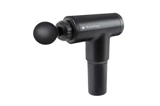 [946] Remology Impact Therapy Vibration Percussion Massage Gun w/4 Heads Attachments
