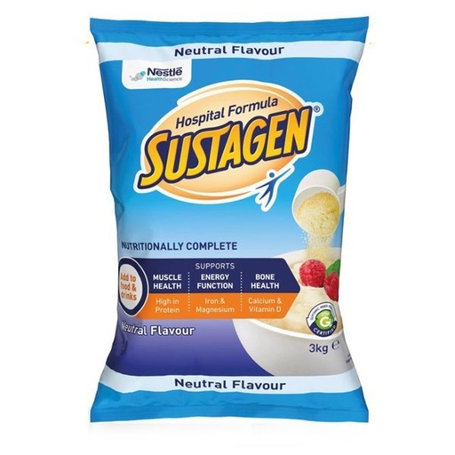 [959] Sustagen Hospital Formula Neutral 3kg Bag