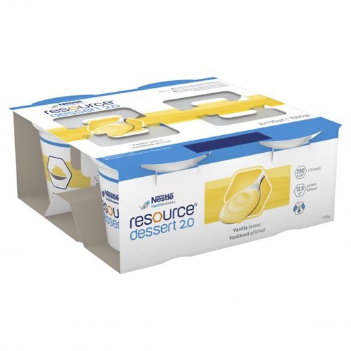 [973] Nestle Resource® Dessert 2.0 Vanilla 125g cup 24 units