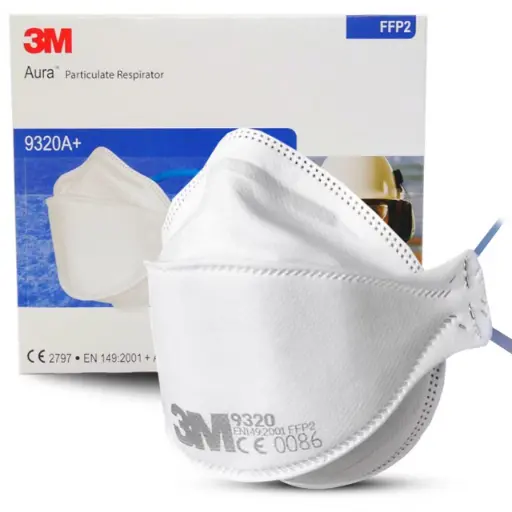 [1132] 3M Aura Particulate Respirator 9320A+, P2, 20/Box
