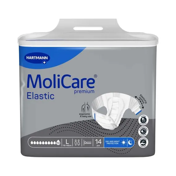 [SMS15310250] Molicare Premium Elastic 10 D Slip Large Waist 115 145 Cm Unisex 4200ml