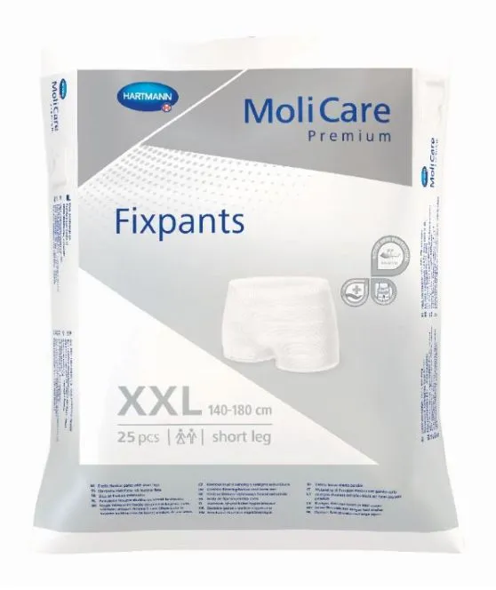 [SMS15310316] Molicare Premium Fixpants Short Leg Xx Large 140 180 Cm Unisex Grey