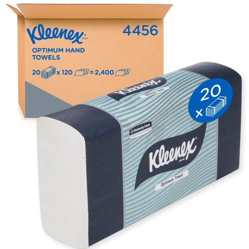 [1157] Kleenex Optimum Hand Towels 4456 - 30.5 x 24cm