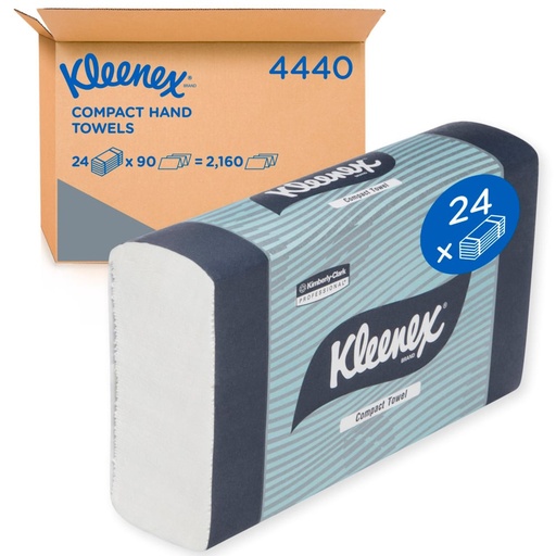 [1158] Kleenex Compact Hand Towels 4440 - 29.5 x 19cm