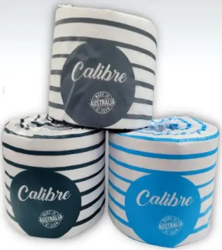 [1163] Calibre Toilet Paper Roll 2 Ply 400 Sheets (48 Rolls)