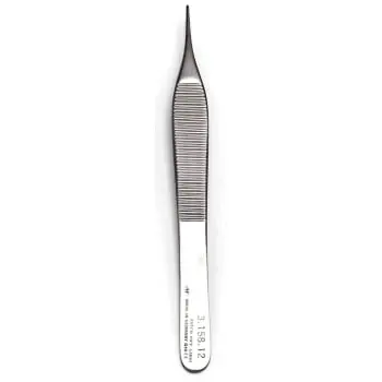 [SKU-SMS-0440] Adson Tissue Forceps 1x2 Teeth Micro 12cm Armo