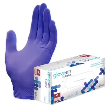 [SKU-SMS-0469] Eureka Nitrile Exam Glove Powder-Free - Medium (MUNNTR61MM)