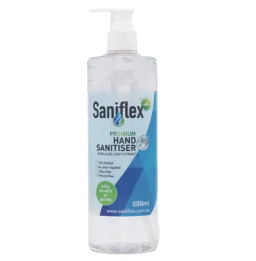 [SMS-SXOS500] Saniflex Hand Sanitiser 75% Alcohol 500mL (SXOS500)