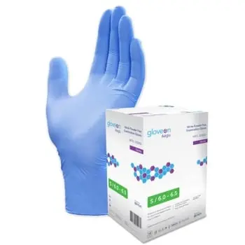 [SKU-SMS-0707] Aegis Nitrile Exam Gloves Sterile Powder Free Small
