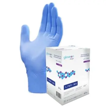 [SKU-SMS-0708] Aegis Nitrile Exam Gloves Sterile Powder Free Large