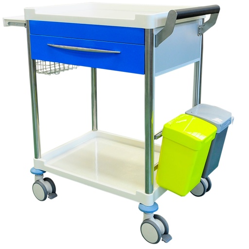 [1259] Treatment Trolley One Drawer