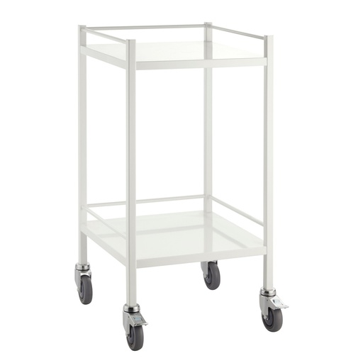 [1266] Powder Coated Trolley No Drawer