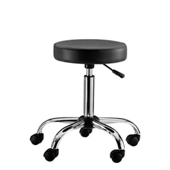 [SMS-TMF100GSBL] Surgeon Stool Standard Round Gas Lift - Black 