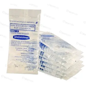 [SMS-BRISC305075S] Sodium Chloride 0.9% Sachets 30ml Box/75