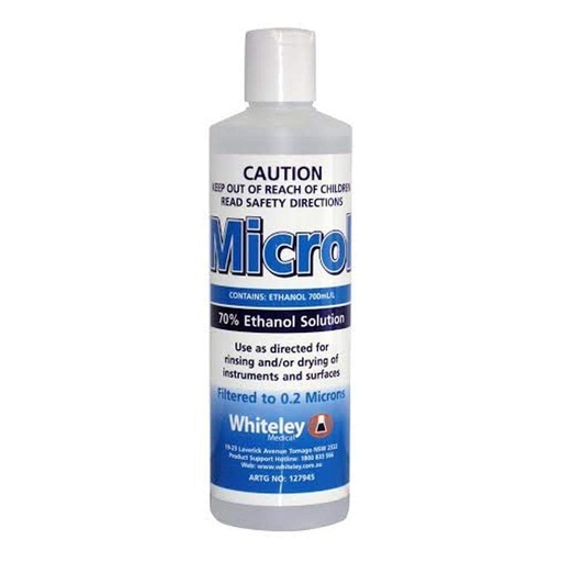 [1314] Microl 70% Ethanol Untinted - 500ml