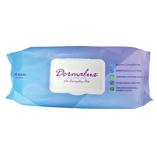 [1315] Dermalux Cleansing Wipes (50 pcs)