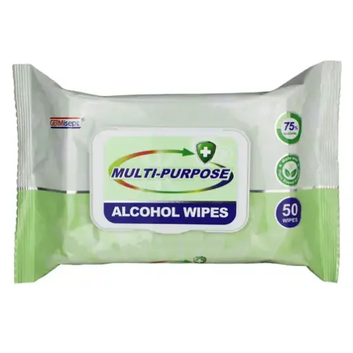 [1338] Germisept Multi-Purpose Alcohol Wipes (50pcs)
