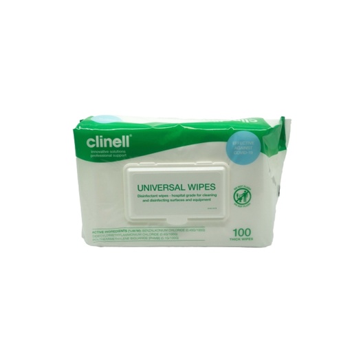 [1344] Clinell Universal Wipes - Thick Wipes Packet (100pcs)
