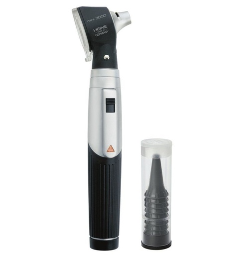 [1039] HEINE Mini 3000 Otoscope XHL with Handle and Disposable Tips