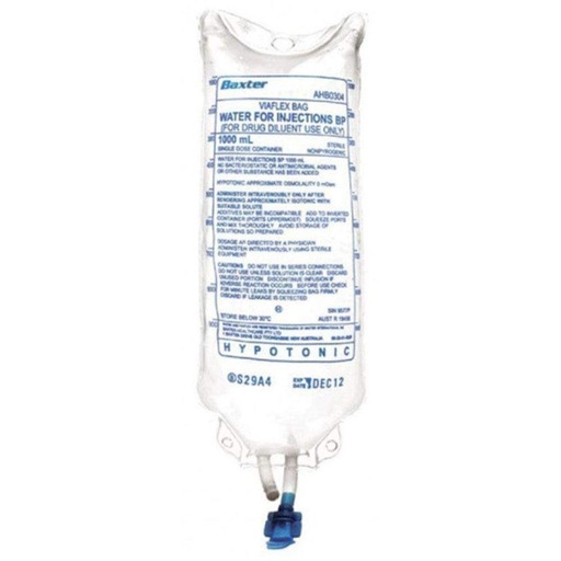 [1407] Viaflex Water For Injection 1000ml