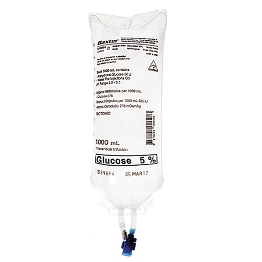[1408] Viaflex 5% Glucose IV Solution 1000ml