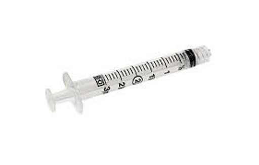 [2070] Terumo Syringe 3ml Leur Slip - Box 100