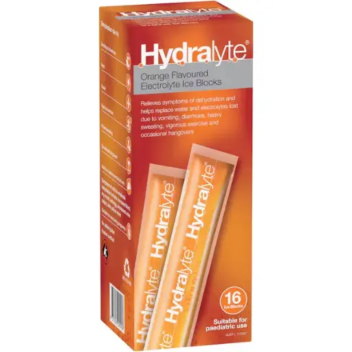 [2082] Hydralyte Ice Blocks 62.5ml - 16 Pack