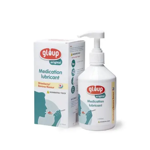 [2105] Gloup Medication Lubricant - Strawberry & Banana Flavour (500ml)