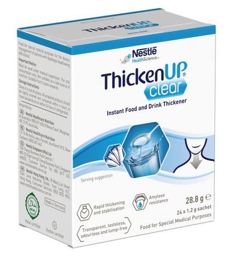 [2132] Nestle ThickenUp Clear - Thickenup Clear 1.2g Sachets Box/24