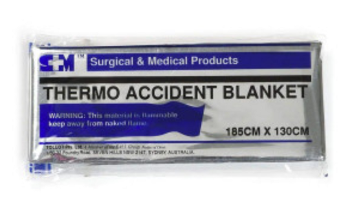 [1072] S+M Emergency Thermo Accident Blanket 185 X 130cm