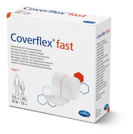 [931025] Coverflex Fast 3.5cmx10m Red