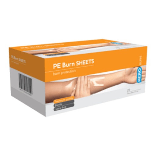 [ABS2020] Aeroburn Polyethylene Burn Sheet 20 x 20cm - Box/25