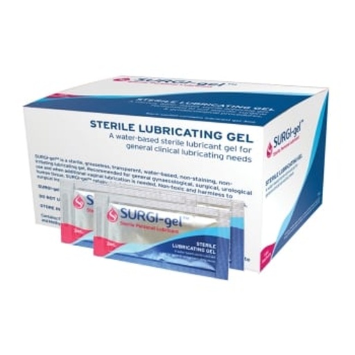 [ORISUR03037F] Surgi-Gel Lubricating Sachet 3ml (Carbomer Free) - Box/144