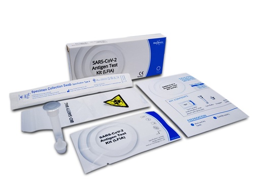[1031-34-01] Medomics SARS-CoV-2 Antigen Test Kit - 5 Pack