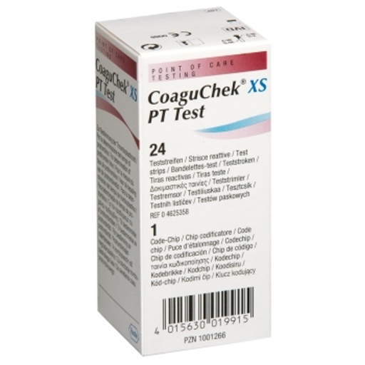 [SMS580] CoaguChek XS PT Test 24 Strips