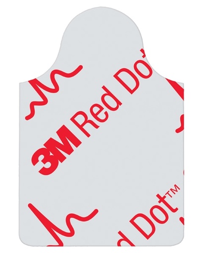 [1003] 3M 2330 ECG Electrode Red Dot Tab Style (100pcs)