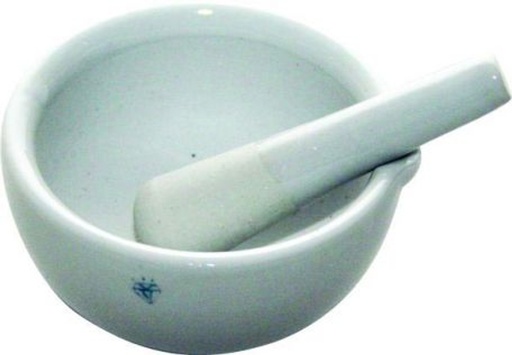 [SMS155] Haines Mortar & pestle, porcelain