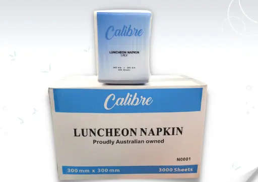 [3140] 1 ply Luncheon Napkins (Q &amp; M Fold)