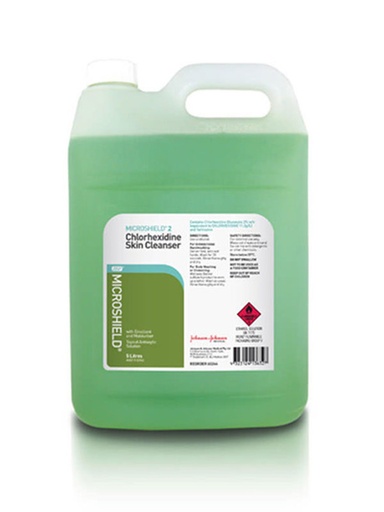 [3223] Microshield 2 Chlorhexidine Skin Cleanser -5L