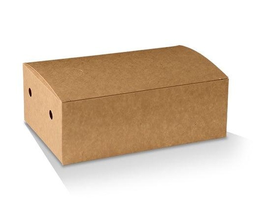 [SMSSBM] Snack Box Paper Box Medium Brown Kraft