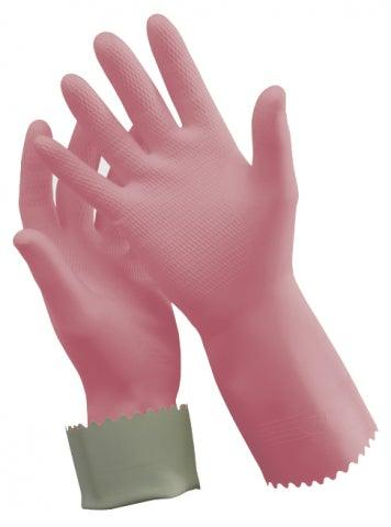 [SMSDPM] Rubber Dishwashing Gloves Medium 7-7.5 Pack Of 2