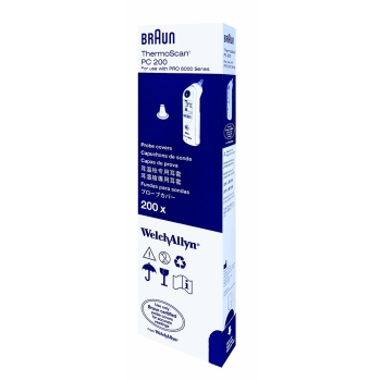 [SMSC200] Braun ThermoScan Probe Covers PRO6000 Ear Thermometer